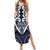 Custom Aotearoa Ngati Tuwharetoa Family Matching Summer Maxi Dress and Hawaiian Shirt Maori Tribal Pattern