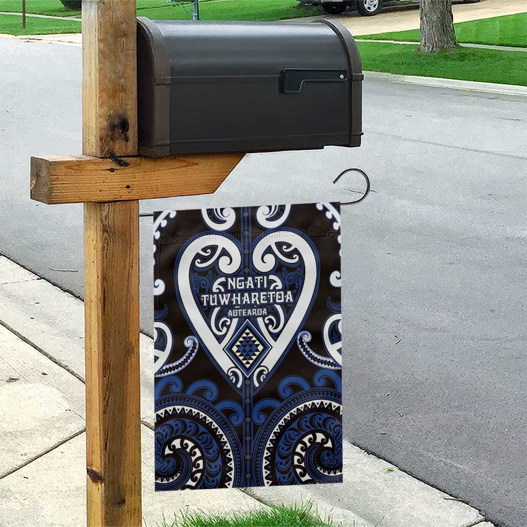 Aotearoa Ngati Tuwharetoa Garden Flag Maori Tribal Pattern