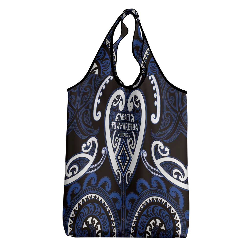 Aotearoa Ngati Tuwharetoa Grocery Bag Maori Tribal Pattern