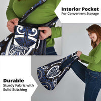 Aotearoa Ngati Tuwharetoa Grocery Bag Maori Tribal Pattern