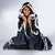 Aotearoa Ngati Tuwharetoa Hooded Blanket Maori Tribal Pattern