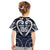 Custom Aotearoa Ngati Tuwharetoa Kid T Shirt Maori Tribal Pattern