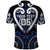 Custom Aotearoa Ngati Tuwharetoa Polo Shirt Maori Tribal Pattern