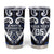 Custom Aotearoa Ngati Tuwharetoa Tumbler Cup Maori Tribal Pattern