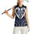 Custom Aotearoa Ngati Tuwharetoa Women Sleeveless Polo Shirt Maori Tribal Pattern