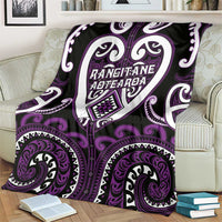 Aotearoa Rangitane Blanket Maori Tribal Pattern