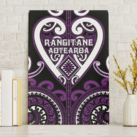 Aotearoa Rangitane Canvas Wall Art Maori Tribal Pattern