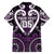 Custom Aotearoa Rangitane Family Matching Off The Shoulder Long Sleeve Dress and Hawaiian Shirt Maori Tribal Pattern