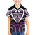 Custom Aotearoa Rangitane Family Matching Off The Shoulder Long Sleeve Dress and Hawaiian Shirt Maori Tribal Pattern