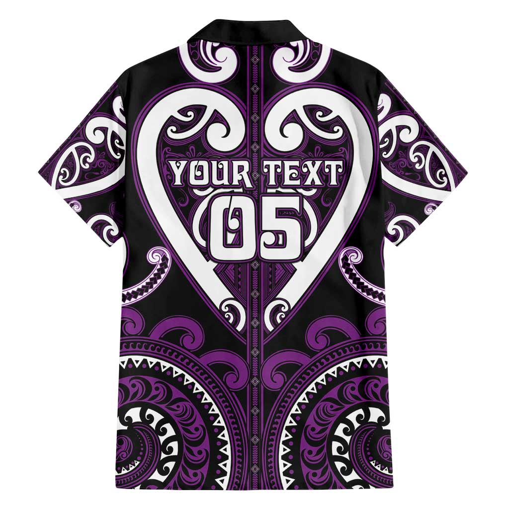 Custom Aotearoa Rangitane Family Matching Puletasi and Hawaiian Shirt Maori Tribal Pattern