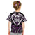 Custom Aotearoa Rangitane Kid T Shirt Maori Tribal Pattern