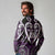 Custom Aotearoa Rangitane Long Sleeve Polo Shirt Maori Tribal Pattern