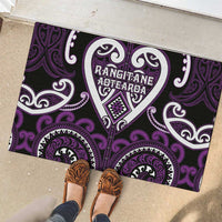 Aotearoa Rangitane Rubber Doormat Maori Tribal Pattern LT05 - Polynesian Pride
