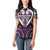 Custom Aotearoa Rangitane Women Polo Shirt Maori Tribal Pattern
