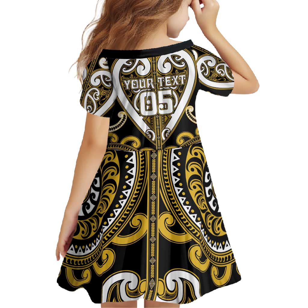 Custom Aotearoa Taranaki Family Matching Mermaid Dress and Hawaiian Shirt Maori Tribal Pattern