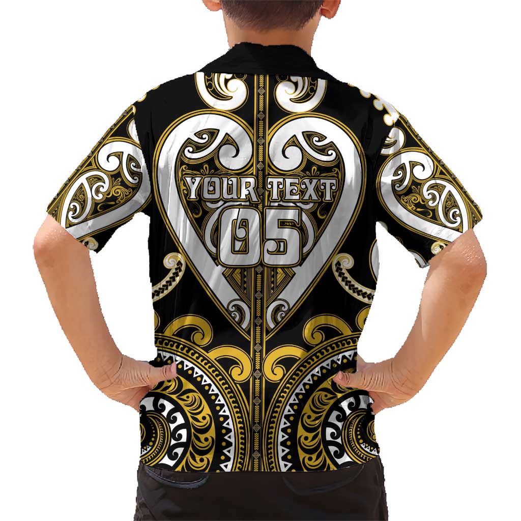 Custom Aotearoa Taranaki Family Matching Short Sleeve Bodycon Dress and Hawaiian Shirt Maori Tribal Pattern