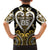 Custom Aotearoa Taranaki Family Matching Summer Maxi Dress and Hawaiian Shirt Maori Tribal Pattern