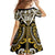 Custom Aotearoa Taranaki Family Matching Summer Maxi Dress and Hawaiian Shirt Maori Tribal Pattern