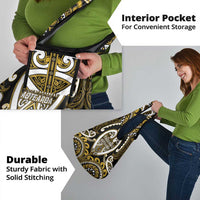 Aotearoa Taranaki Grocery Bag Maori Tribal Pattern