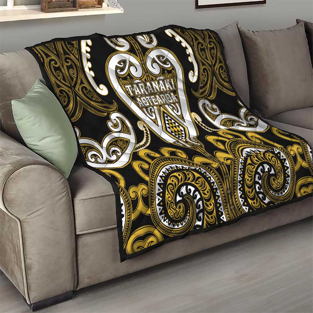 Aotearoa Taranaki Quilt Maori Tribal Pattern