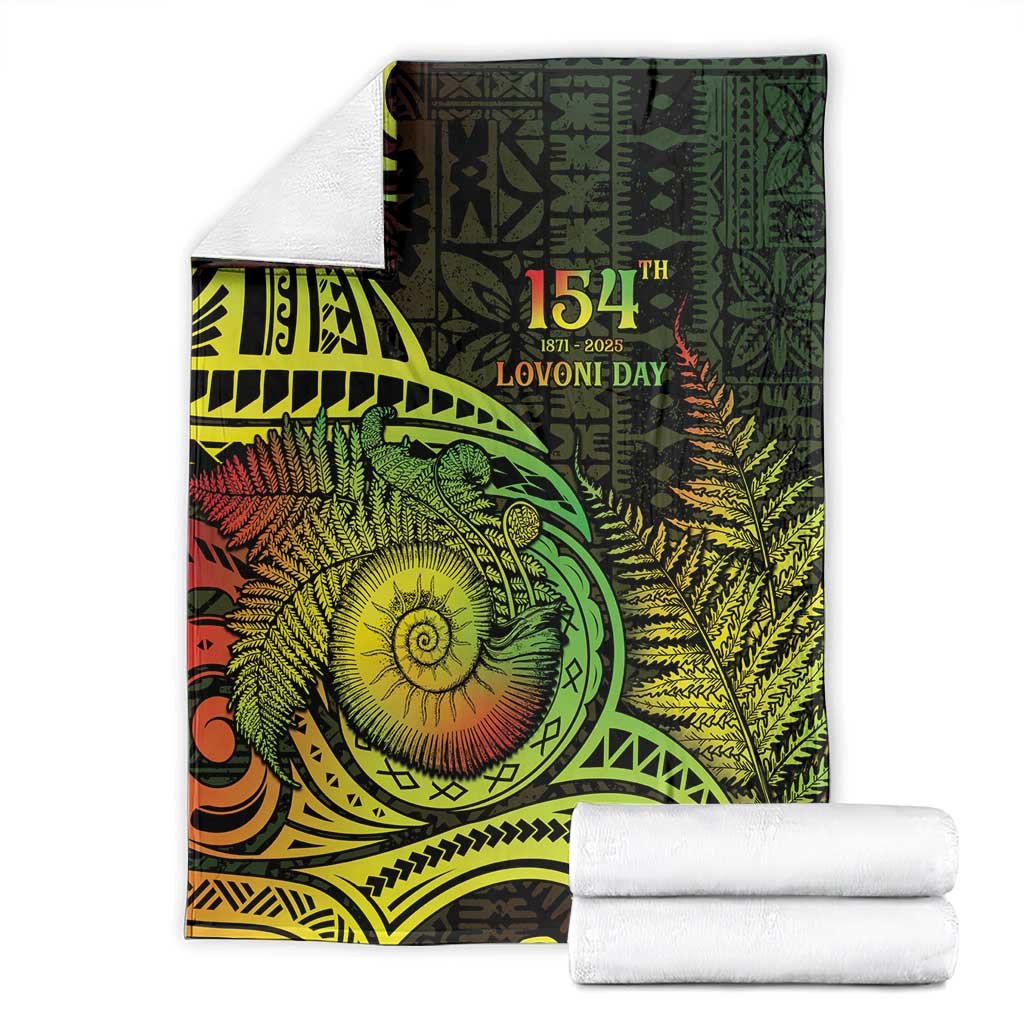 Fiji Lovoni Day Blanket 154th Years