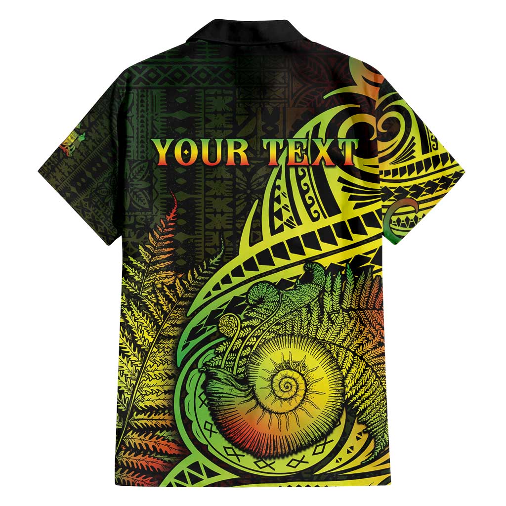 Personalised Fiji Lovoni Day Family Matching Summer Maxi Dress and Hawaiian Shirt 154th Years