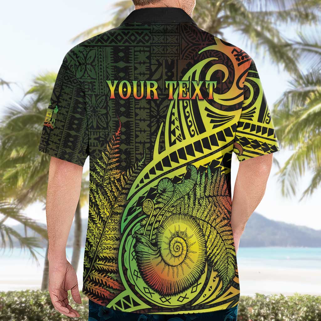 Personalised Fiji Lovoni Day Hawaiian Shirt 154th Years