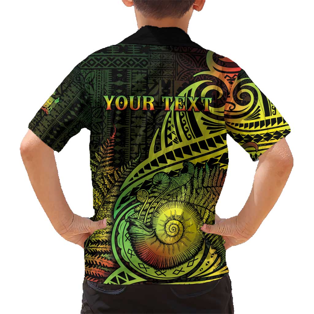 Personalised Fiji Lovoni Day Hawaiian Shirt 154th Years