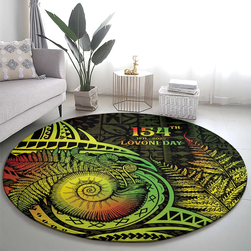 Fiji Lovoni Day Round Carpet 154th Years