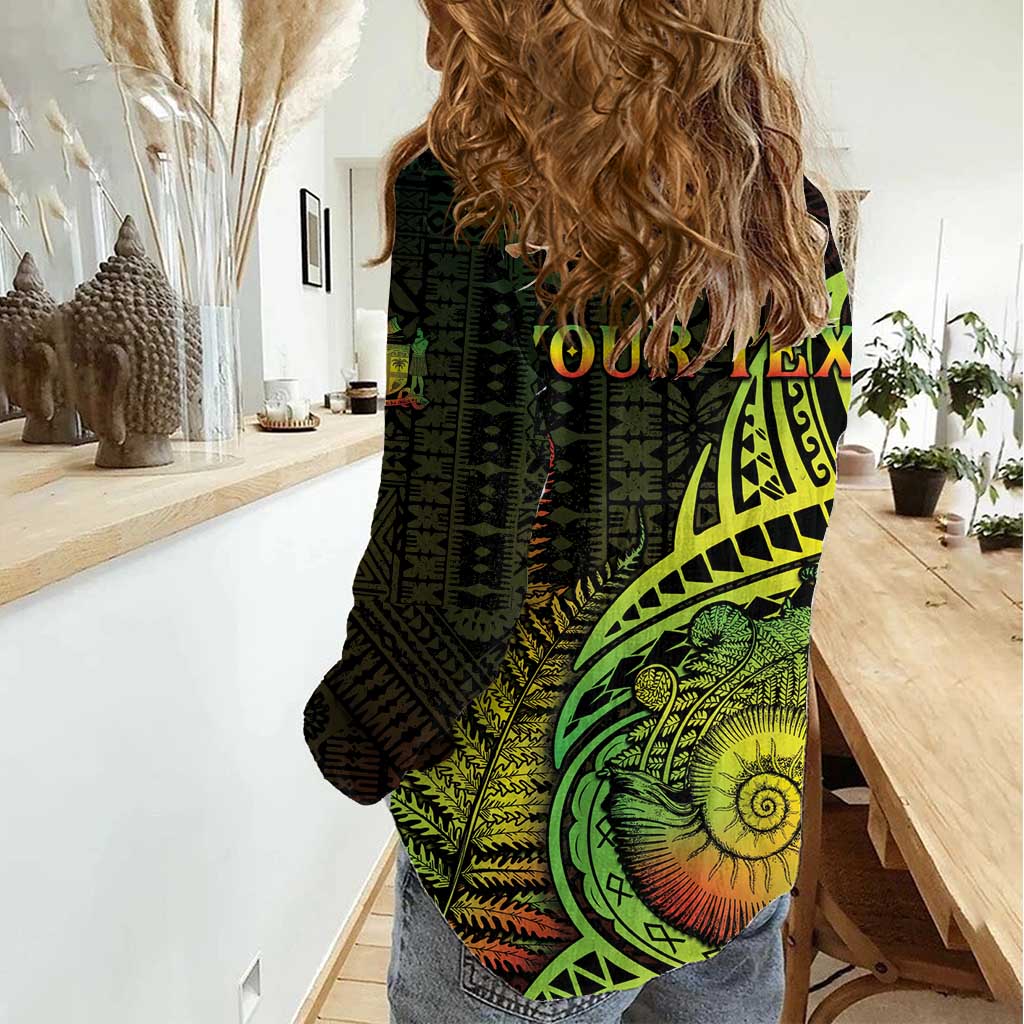 Personalised Fiji Lovoni Day Women Casual Shirt 154th Years