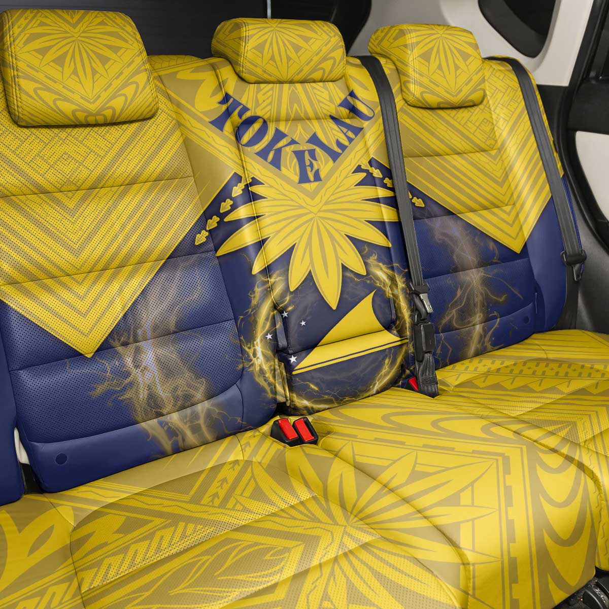 Tokelau Tokehega Day Back Car Seat Cover National Badge Special Style LT05 - Polynesian Pride