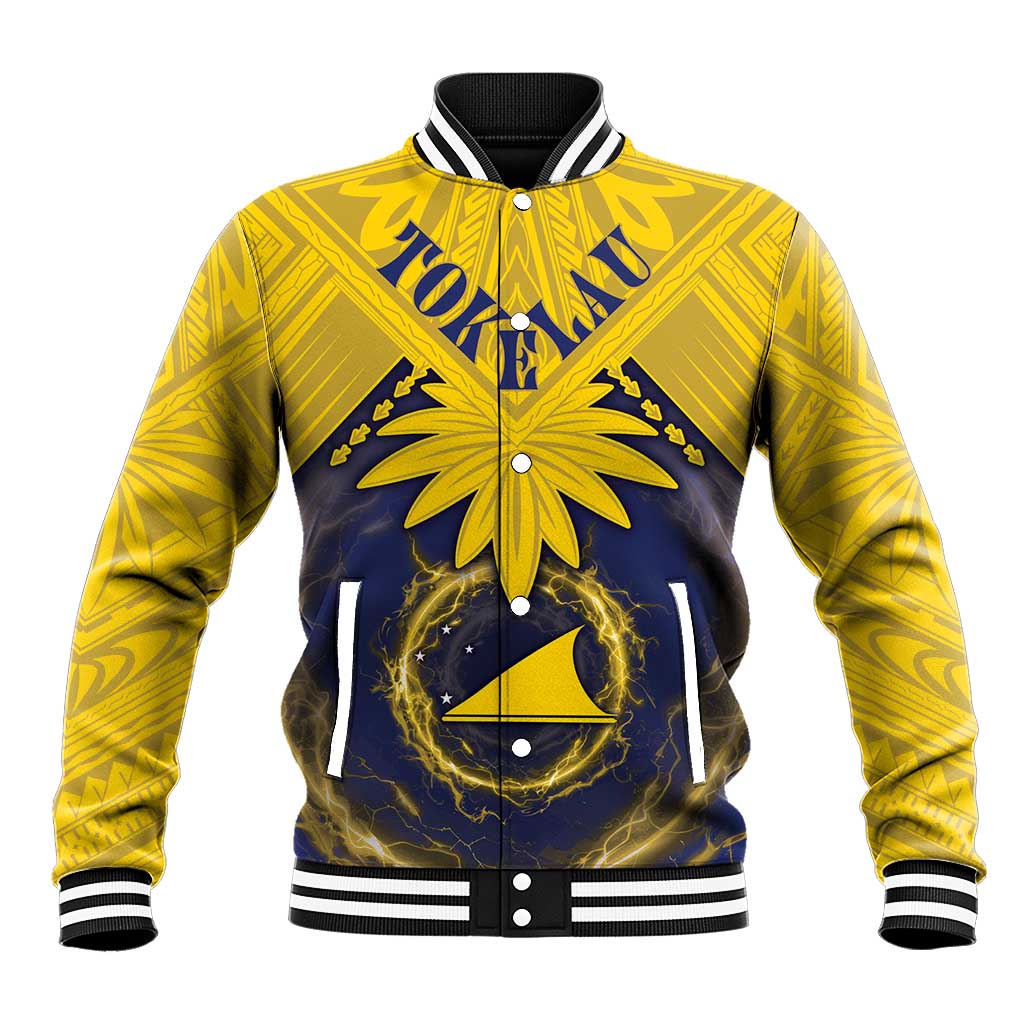Tokelau Tokehega Day Baseball Jacket National Badge Special Style - Polynesian Pride