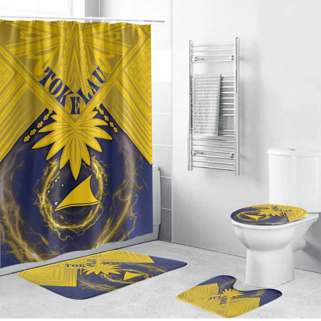Tokelau Tokehega Day Bathroom Set National Badge Special Style - Polynesian Pride
