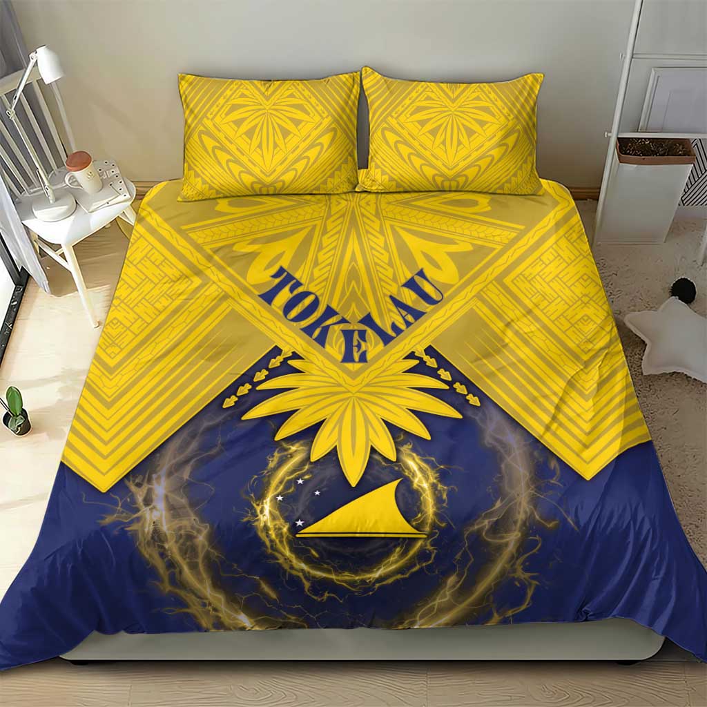 Tokelau Tokehega Day Bedding Set National Badge Special Style - Polynesian Pride