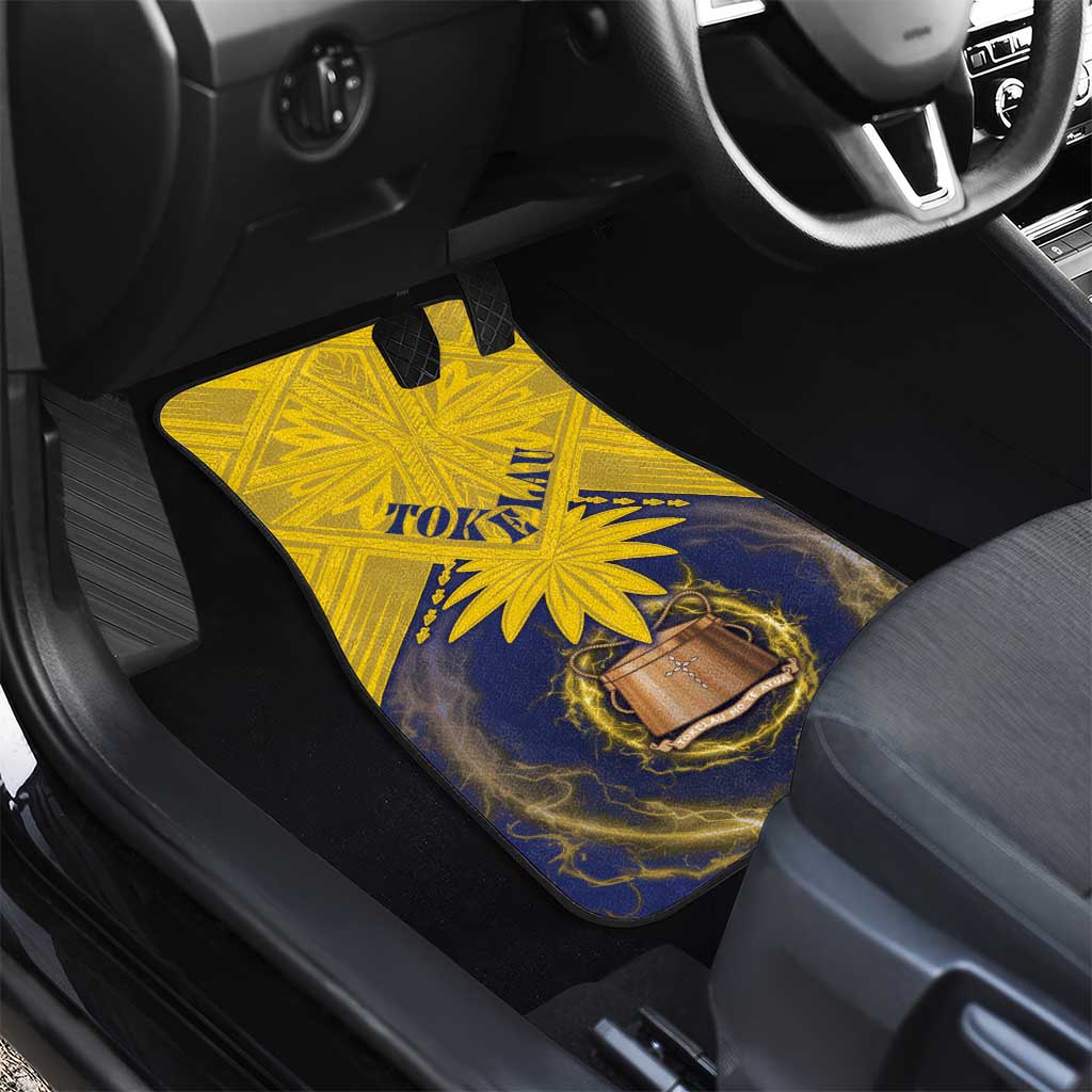 Tokelau Tokehega Day Car Mats National Badge Special Style - Polynesian Pride
