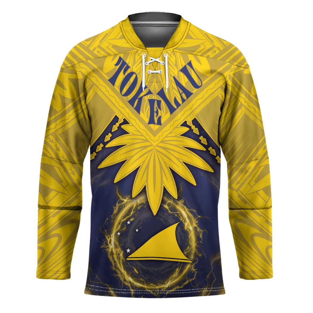 Tokelau Tokehega Day Hockey Jersey National Badge Special Style - Polynesian Pride