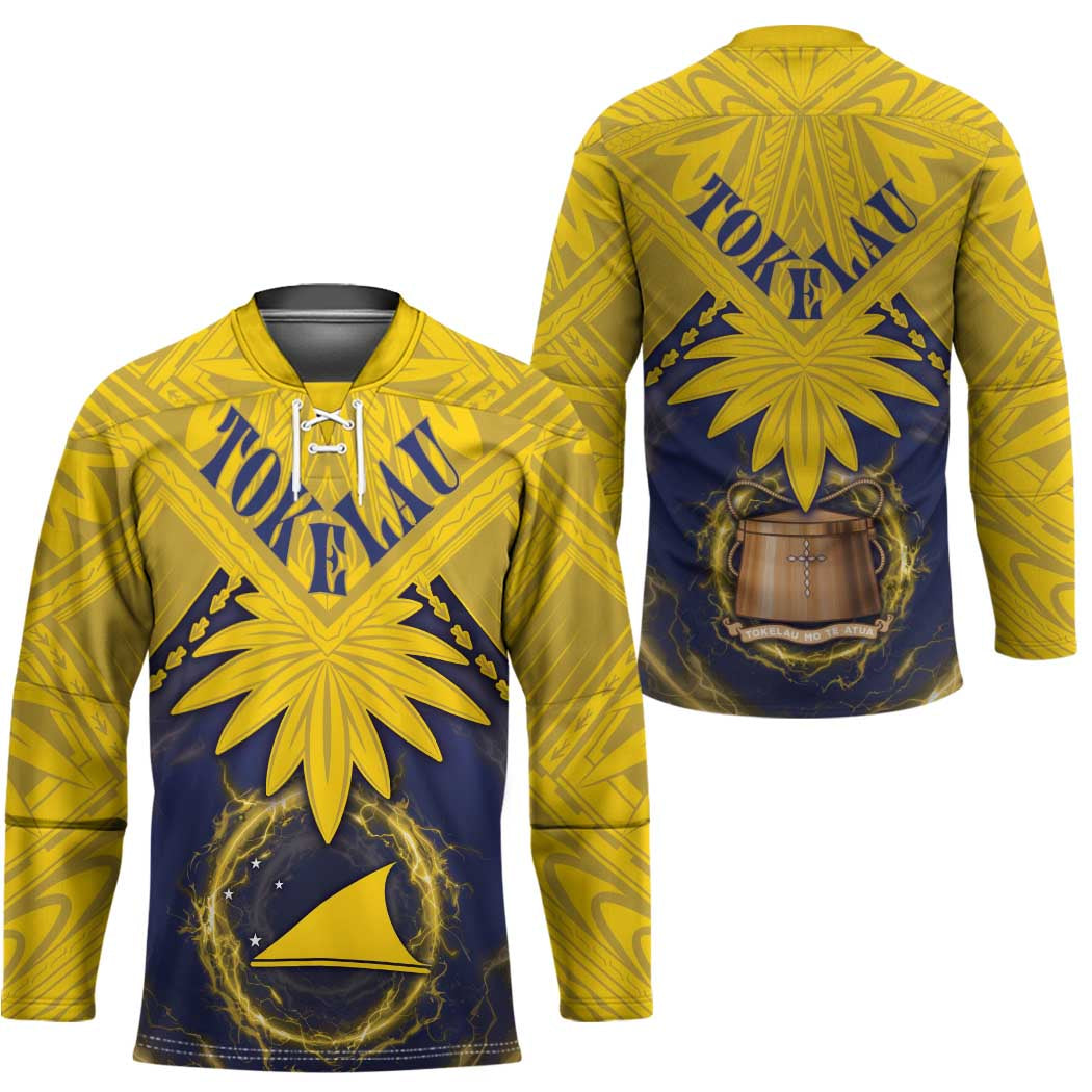 Tokelau Tokehega Day Hockey Jersey National Badge Special Style - Polynesian Pride