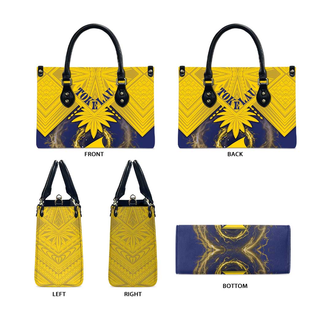 Tokelau Tokehega Day Leather Bag National Badge Special Style - Polynesian Pride