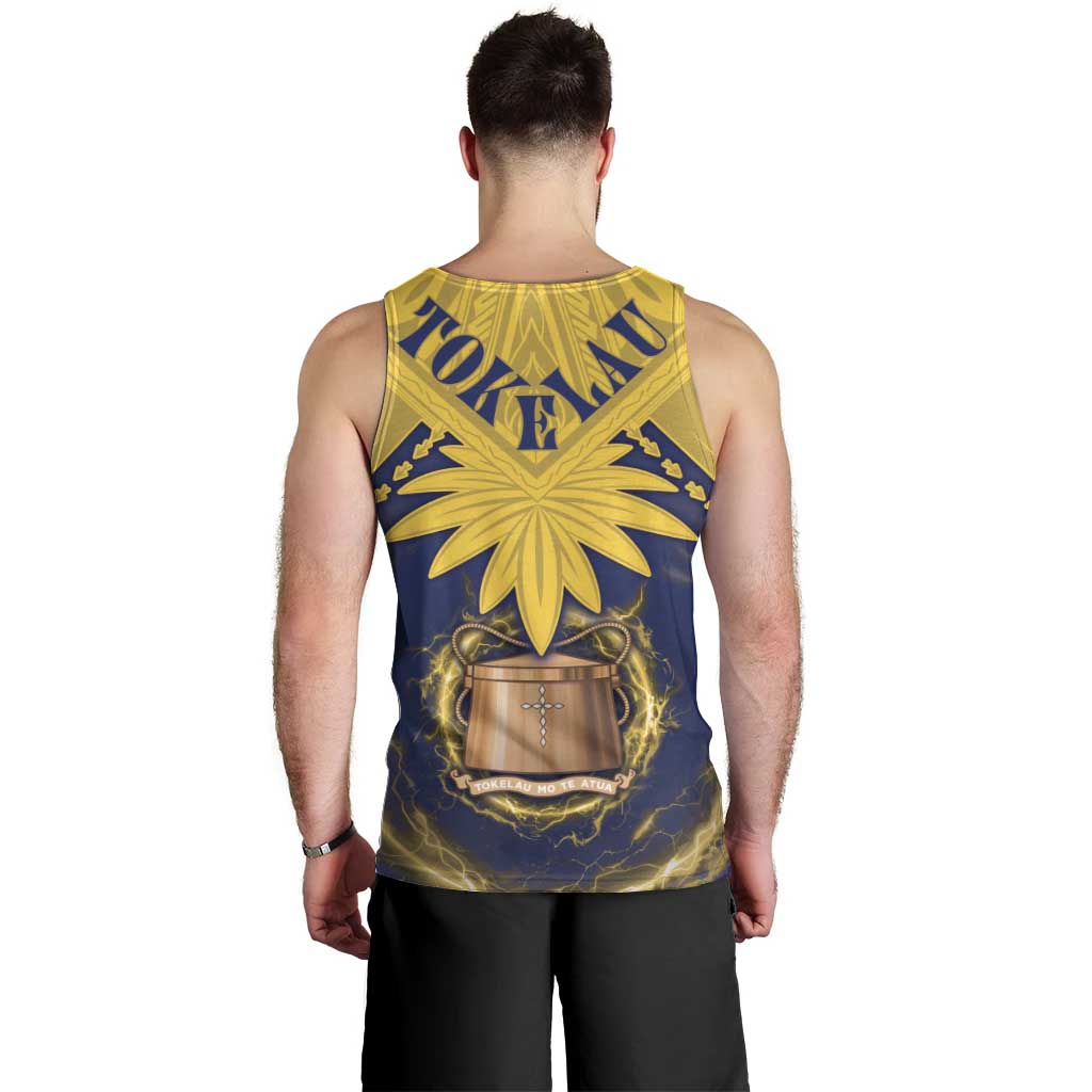 Tokelau Tokehega Day Men Tank Top National Badge Special Style - Polynesian Pride