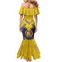 Tokelau Tokehega Day Mermaid Dress National Badge Special Style - Polynesian Pride