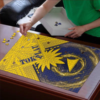 Tokelau Tokehega Day Puzzle National Badge Special Style - Polynesian Pride