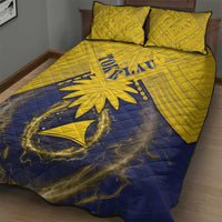 Tokelau Tokehega Day Quilt Bed Set National Badge Special Style - Polynesian Pride