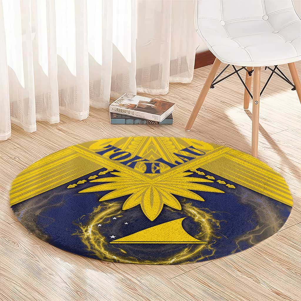 Tokelau Tokehega Day Round Carpet National Badge Special Style - Polynesian Pride
