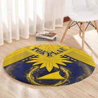 Tokelau Tokehega Day Round Carpet National Badge Special Style - Polynesian Pride