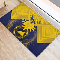 Tokelau Tokehega Day Rubber Doormat National Badge Special Style LT05 - Polynesian Pride