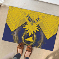 Tokelau Tokehega Day Rubber Doormat National Badge Special Style LT05 - Polynesian Pride