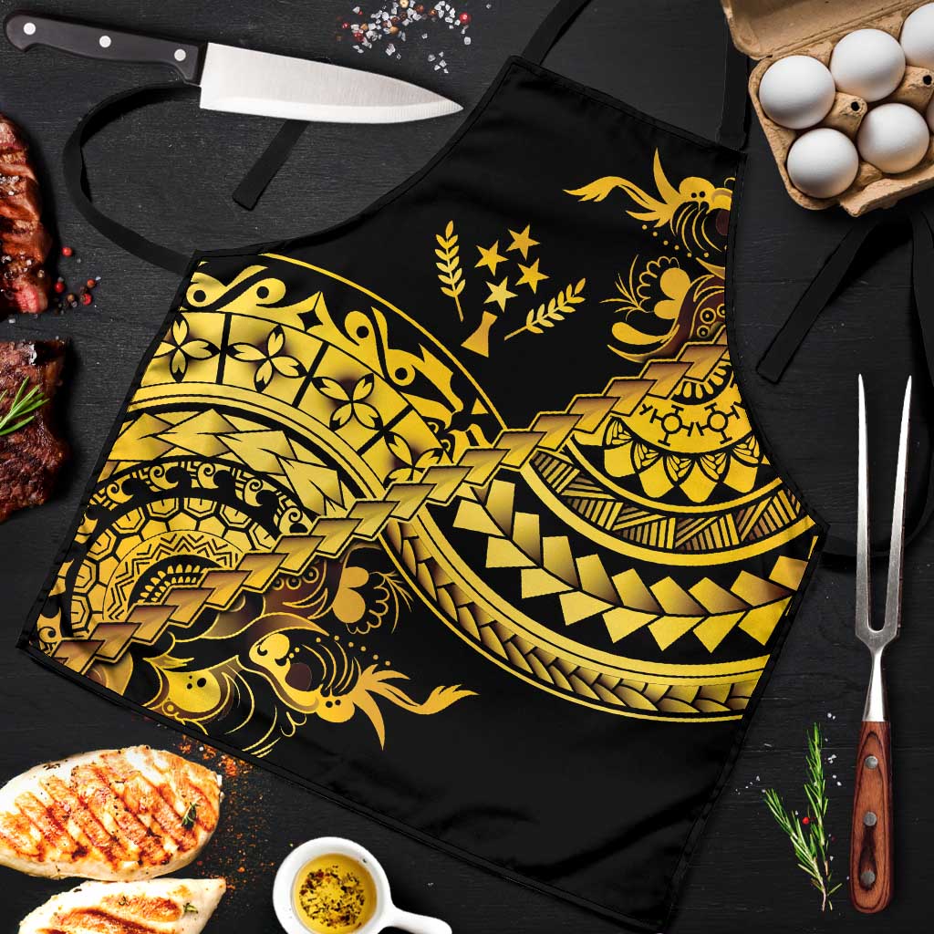 Kosrae Liberation Day Apron Polynesian Floral Tattoo - Polynesian Pride