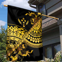 Kosrae Liberation Day Garden Flag Polynesian Floral Tattoo - Polynesian Pride