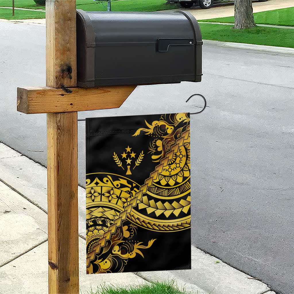 Kosrae Liberation Day Garden Flag Polynesian Floral Tattoo - Polynesian Pride