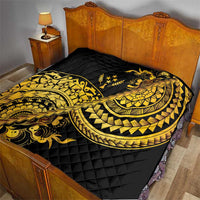 Kosrae Liberation Day Quilt Polynesian Floral Tattoo - Polynesian Pride